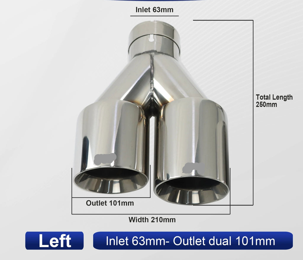 Cola Doble Inox Brillo