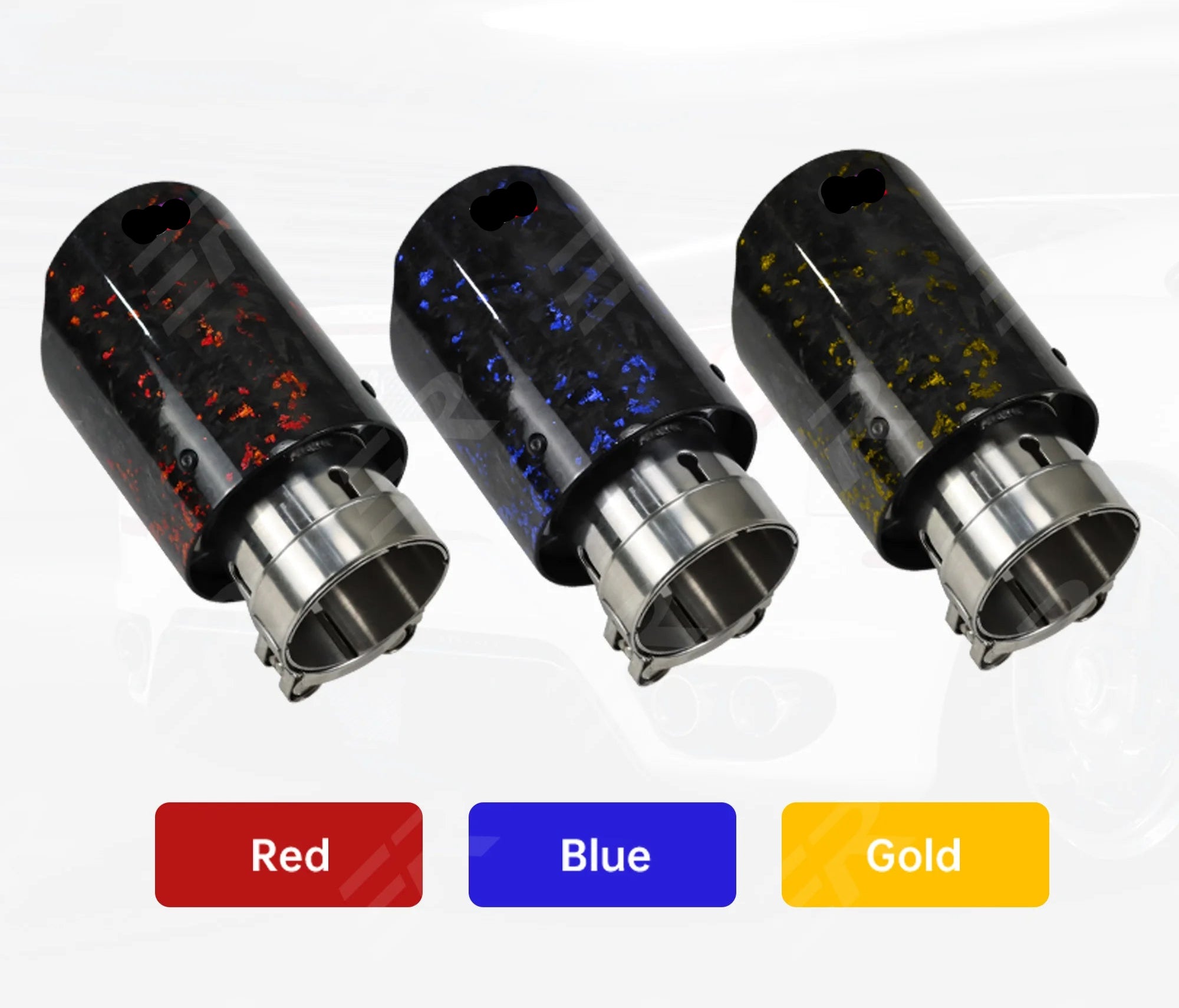 Cola carbono forjado colores