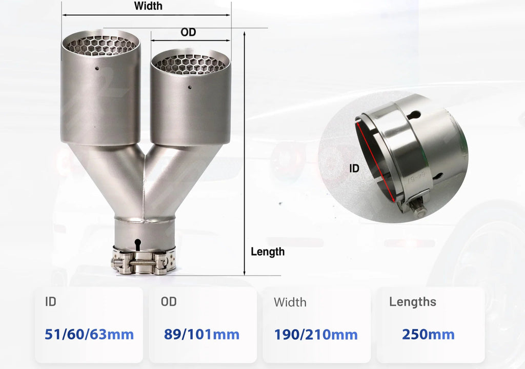 Cola doble inox hexagonos