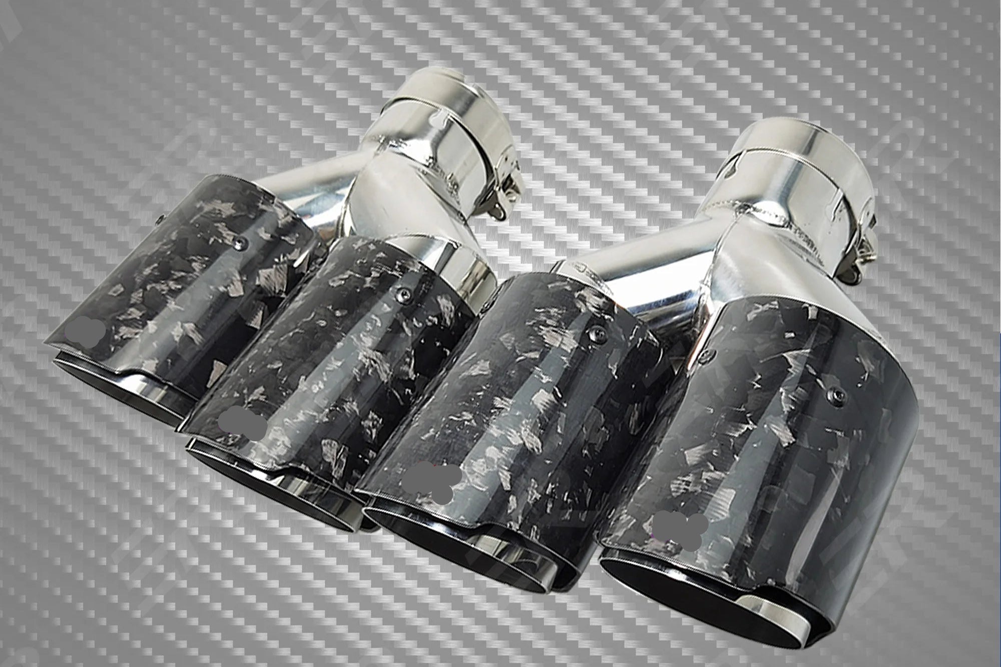 Cola Doble Carbono Forjado Inox