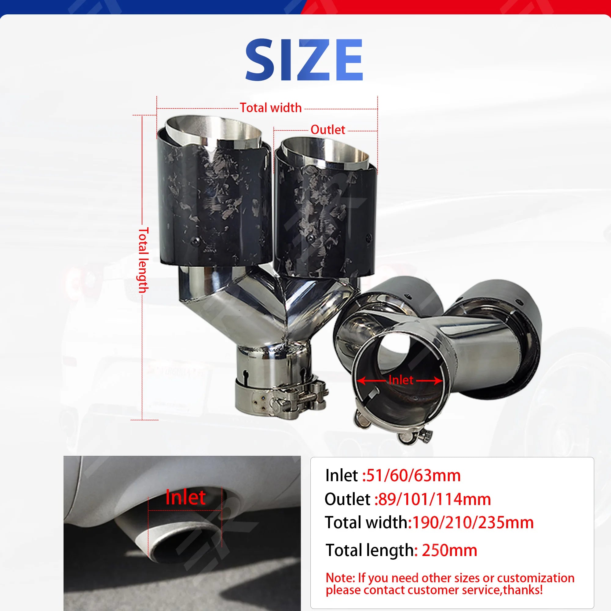 Cola Doble Carbono Forjado Inox