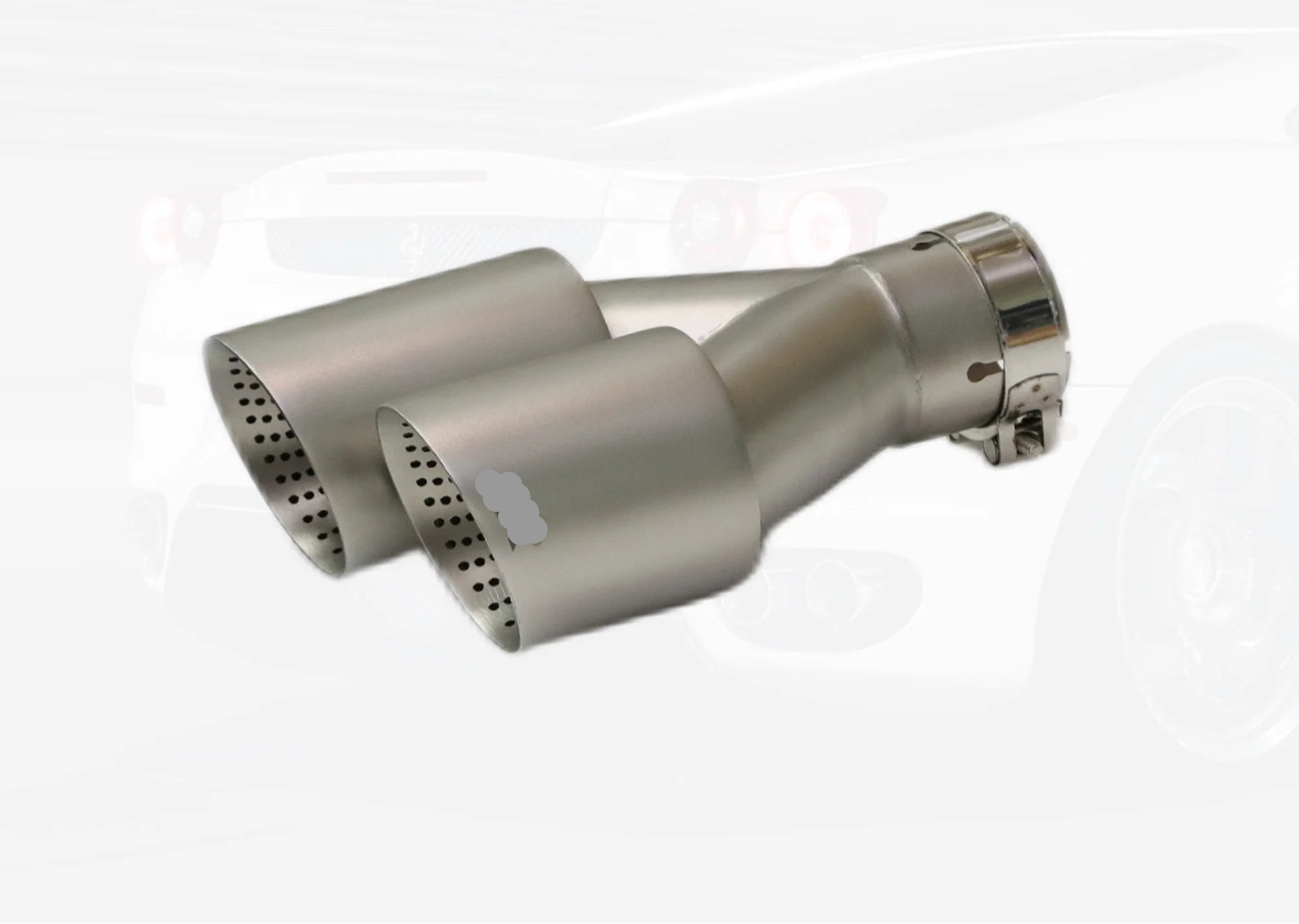 Cola doble metal mate