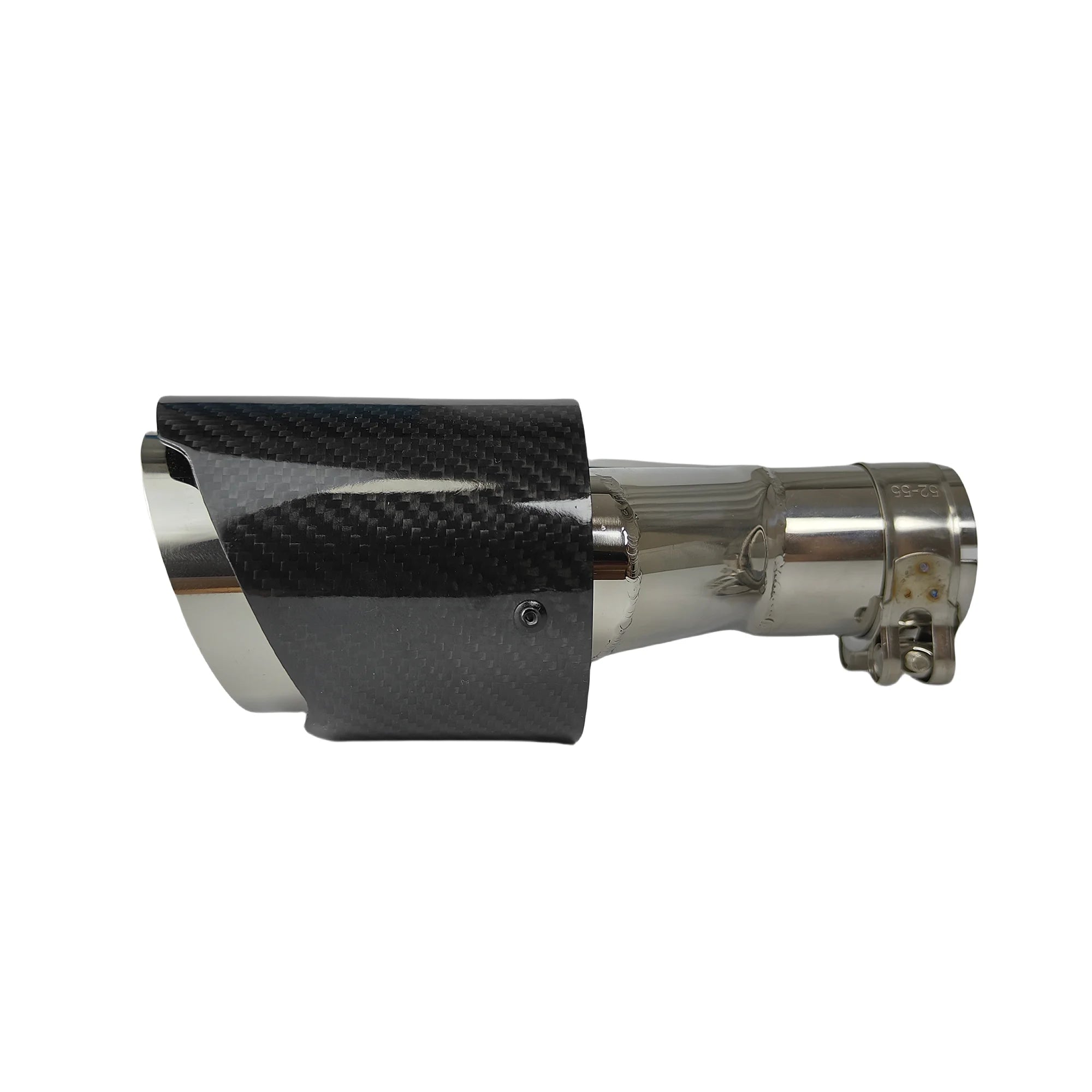 Cola de escape doble punta inox