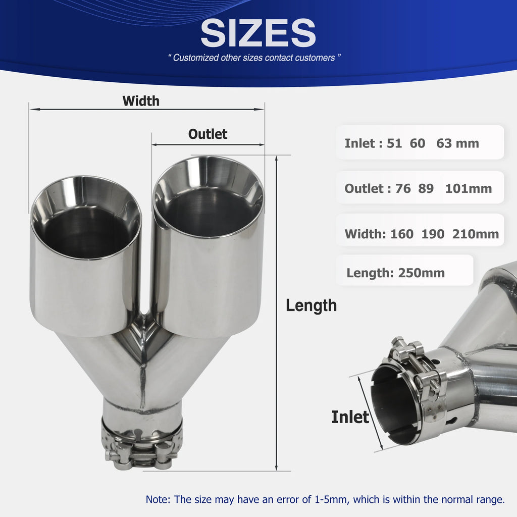 Cola Doble Inox Brillo